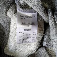 120ｻｲｽﾞ　秋冬物　パーカー　アップルシードの画像