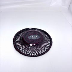 藍胎漆器　茶托10枚、楕円形菓子皿5枚セットの画像