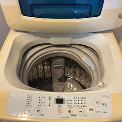 洗濯機 Haier JW-K42H 2014年製造