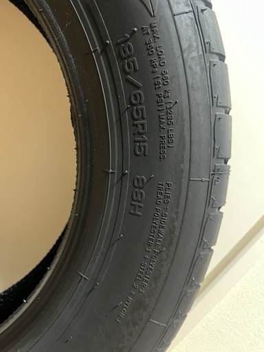 185/65R15 4本セット(未使用品)  2023年製(2023年11月)　 サマータイヤ　1月限定値下げ中‼︎