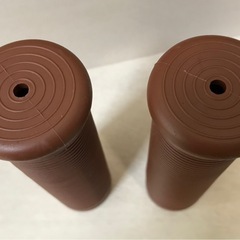 【新品】 ハーレー アメリカン 他 ジャックハマー バイクグリップ 1インチ 茶 汎用 ALCAN hands製の画像