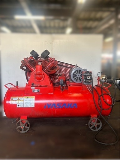 フジコンプレッサー／富士コン／富士コンプレッサー／2段式／圧力開閉器式／小型往復空気圧縮機／W-35