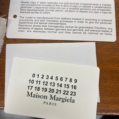 ¥42000→¥40000　Maison Margiela カードケース　財布　マルジェラの画像