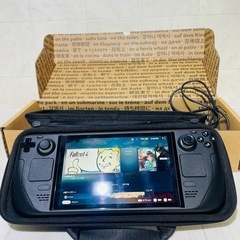 Steam Deck SSD1TB【換装品】 MicroSD 512gb steam用ゲーム機　未使用テレビ用ドック付 の画像