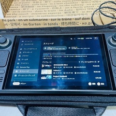 Steam Deck SSD1TB【換装品】 MicroSD 512gb steam用ゲーム機　未使用テレビ用ドック付 の画像