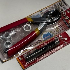 A356◇両面ハトメパンチ＆皮ポンチ◇12mm◇DIYに！