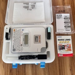 美品 ラベルライター（ネームランド
）