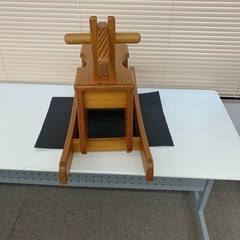 美品　木製木馬　の画像
