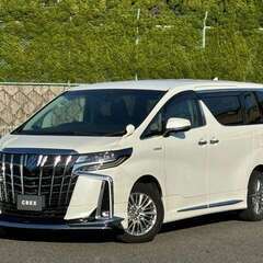 【自社ローン120回払い可能/頭金、保証人なしOK】トヨタ　アルファード / ハイブリッド2.5SR 4WD. の画像