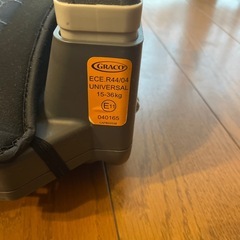 グレコ　ジュニアシート　車乗せの画像