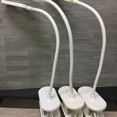 ⑦LEDクリップライト USB電源　LTC-LC12U-WN／06-0989 オーム電機 2022年製 3個セットの画像