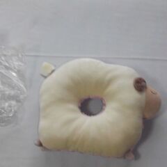 ほんやら堂　おやすみ羊円座クッション　ローズの画像