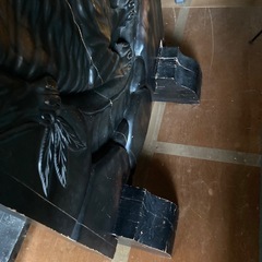 衝立 虎 黒檀 置物 
オブジェの画像