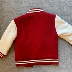 スタジャン　レッド　100サイズの画像