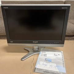 液晶テレビ　モニター　ジャンク　SHARP AQUOS