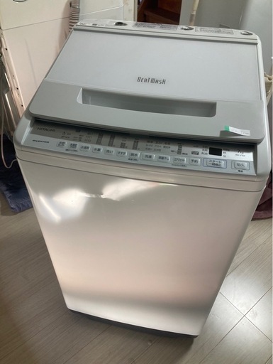 ?クリーニング済?美品日立20年8キロ配送込