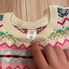 GAPニットワンピ 100の画像