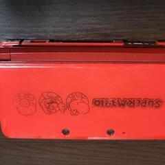 【取引中】3DS本体 赤 カバー付