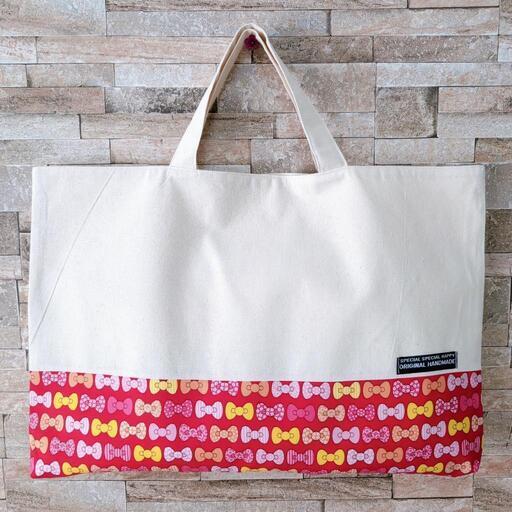 ハンドメイド　レッスンバッグ