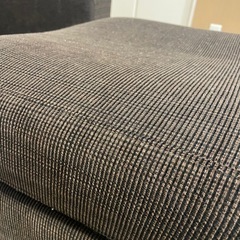 オットマン付きソファ(コーデュロイ)の画像