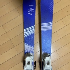 ちょっと変わったスキー板　TEAM RESCUEのワックス浸透型　スキー板　『波濤』その1の画像