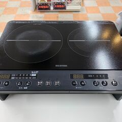IHクッキングヒーター 2口IHコンロ アイリスオーヤマ IHK...