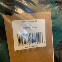 新品未使用　ノースフェイスリュックの画像