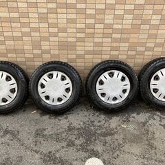 ..ホンダフリードGB3純正ホイール スタッドレスタイヤ　ダンロ...