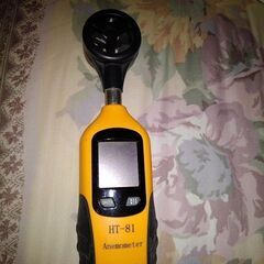 決まってしまいました。　風速計