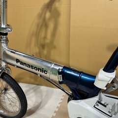 No.308 パナソニックオフタイム BE-EHW07 整備済み20インチ 折りたたみ電動自転車