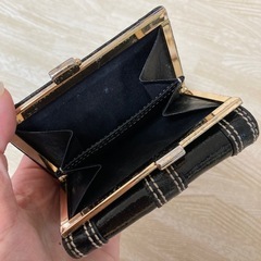 Samantha Thavasa ★ 三つ折り財布　ハート　ブラックの画像