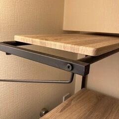 【値下げ】ランドリーラック（ディノス）の画像