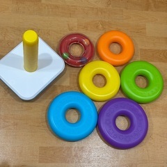 ジャンボゆらりんタワー　知育玩具の画像