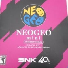 NEOGEO　mini　　インターナショナル