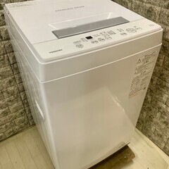 大阪送料無料★3か月保障付き★洗濯機★2021年★東芝★4.5kg★AW-45M9(W)★S-844