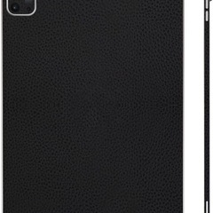 新品wraplus スキンシール iPad Pro 13インチ M4 と互換性あり [ブラックレザー] 背面 側面 フィルム ケース 2024の画像
