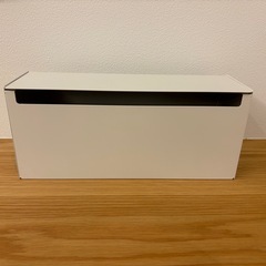無印良品　スチールタップ収納箱
の画像