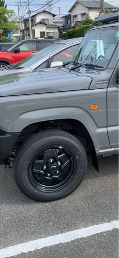 福岡市引き取り限定　ジムニー jb64 純正鉄ホイール4本セット
黒　タイヤ無し
