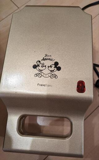 【売約済】ディズニー プレスサンドメーカー