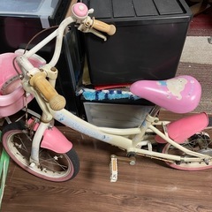 年内処分　【MYPALLAS】ディズニープリンセス 子供用自転車...
