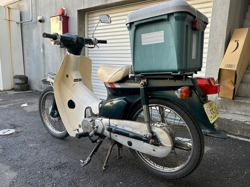 【商談中】スーパーカブカスタム50 登録88cc
