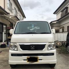受け渡し決まりました　ホンダ　バモス後期　パールホワイト　オート...