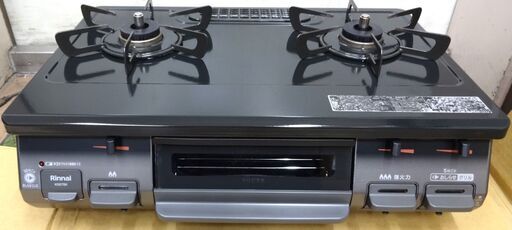 エイブイ：Rinnai ガステーブル KG67BKR 都市ガス用 右強火力 2021年製