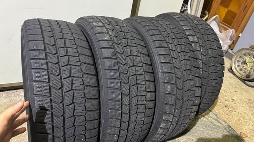 ダンロップ　ウインターマックス　wm02 205/55r16 2020製　4本セット　バリ溝