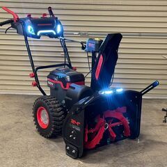 【売れました】・上越市　電動除雪機　ハイガー　SNC408【ハイ...