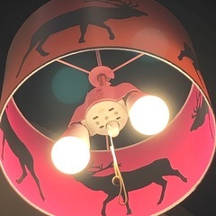 トナカイのライトの画像