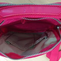 【お取引完了】★再々値下げ★【中古】キプリング ２ｗａｙバック　色：鮮やかなピンクの画像