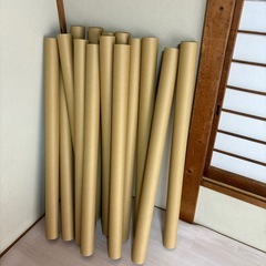 紙筒 紙管 ダンボール筒 工作用など１６本 の画像