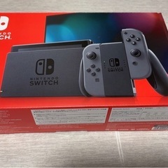 intendo Switch 本体 グレー Joy-Con付き　...