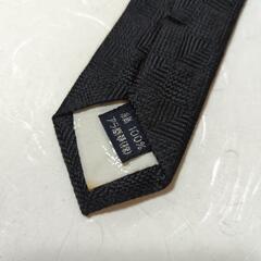 決まりました）　バーバリーズ ネクタイ シルク ホースロゴ　ブラックの画像